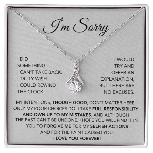 I'm Sorry | Alluring Beauty Necklace