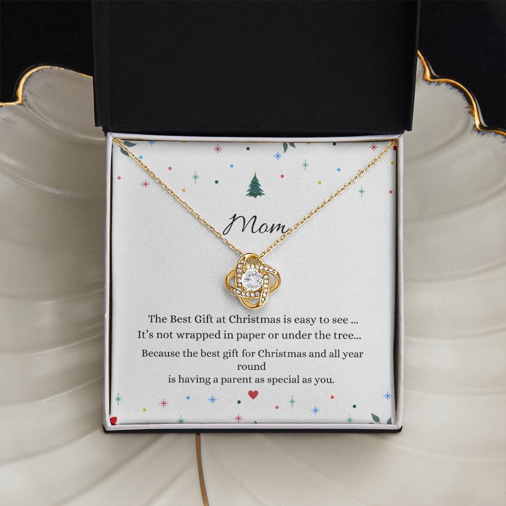 Mom|Love Knot Necklace
