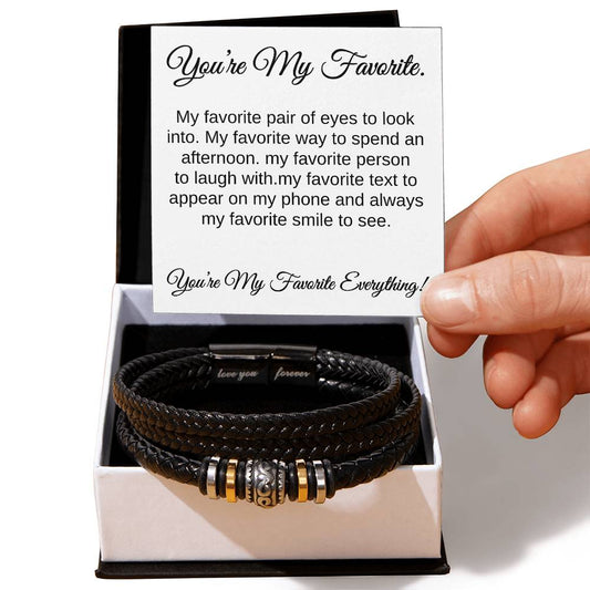 You're My Favorite Everything! | Men Bracelet